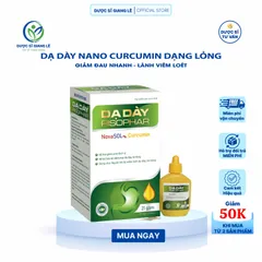 Dạ Dày Nano Curcumin NOVASOL - Tinh Chất Siêu Nano Hỗ Trợ Sức Khỏe Dạ Dày, Giảm Viêm Loét, Cải Thiện Tiêu Hóa, Xuất Xứ Đức