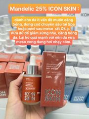 Serum ICON 25% Mandelic Peel - Tẩy Tế Bào Chết, Làm Sáng Da, Ngăn Ngừa Mụn Cho Làn Da Căng Bóng, Trẻ Hóa Tự Nhiên