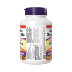 Viên Uống Glucosamine Chodroitine MSM Webber Naturals 120 Viên - Hỗ Trợ Khớp Linh Hoạt và Sức Khỏe Toàn Diện từ Canada