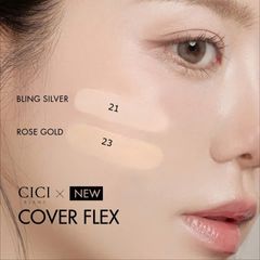Phấn nước Cici Blanc Cushion SPF50/PA+++ 15g - Phấn trang điểm cao cấp Hàn Quốc, bảo vệ da, lớp mịn tự nhiên, dễ sử dụng