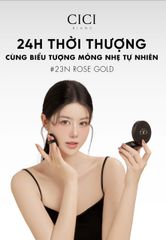 Phấn nước Cici Blanc Cushion SPF50/PA+++ 15g - Phấn trang điểm cao cấp Hàn Quốc, bảo vệ da, lớp mịn tự nhiên, dễ sử dụng