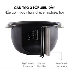 Nồi Cơm Điện Tử Zojirushi NL-AAQ18-CA 1.8L - Công Nghệ Fuzzy Logic, Bảo Hành 3 Năm, Dễ Sử Dụng, Chất Liệu Cao Cấp