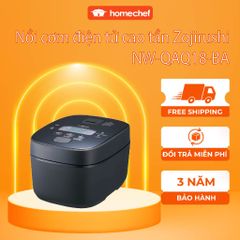 Nồi Cơm Điện Tử Zojirushi 1.8L NW-QAQ18-BA - Công Nghệ Nấu Cao Tần Nhật Bản, Bảo Hành 3 Năm, Dùng Cho Gia Đình 3-6 Người