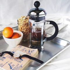 Bình pha cà phê Pháp Bodum Chambord 1923-16, dung tích 350ml, thủy tinh borosilicat, hàng chính hãng, thiết kế cổ điển, dụng cụ pha chế hoàn hảo