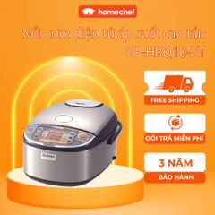 Nồi cơm điện áp suất cao tần Zojirushi 1L NP-HRQ10-XT - Công nghệ IH, nấu cơm Nhật ngon dẻo, bảo hành 3 năm, thiết kế hiện đại