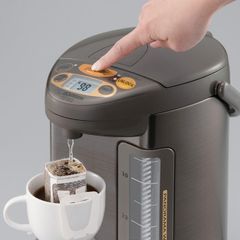 Bình Thủy Điện Zojirushi CD-QAQ40-TA 4L - Công Suất 670W, Hẹn Giờ Thông Minh, An Toàn, Hàng Nhật, Bảo Hành 1 Năm