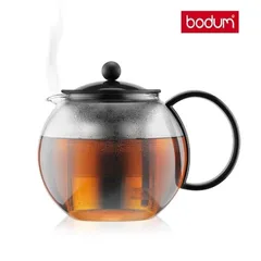 Bình Pha Trà Thủy Tinh Bodum Assam 500ml - Phong Cách Pháp, Hệ Thống Dừng Pha Thông Minh, Lý Tưởng Cho Trà Lá Rời Hoặc Túi Lọc