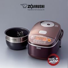 Nồi Cơm Áp Suất Cao Tần Zojirushi NP-BSQ18V-TA 1.8L - Nấu Cơm Thông Minh, 7 Chế Độ Nấu Đặc Biệt, Bảo Hành 3 Năm