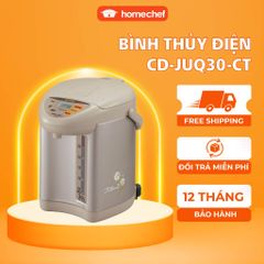 Bình thủy điện Zojirushi 3L CD-JUQ30-CT Nhật Bản, công suất 800W, giữ nhiệt thông minh, tiện lợi cho gia đình và văn phòng nhỏ