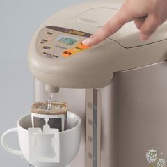 Bình thủy điện Zojirushi 3L CD-JUQ30-CT Nhật Bản, công suất 800W, giữ nhiệt thông minh, tiện lợi cho gia đình và văn phòng nhỏ