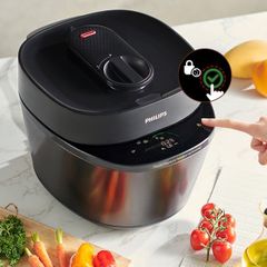 Nồi Áp Suất Điện Tử Philips HD2151 - Dung Tích 5L, Công Suất 1090W, Nấu Nhanh, Menu Đa Dạng, Bảo Hành 2 Năm