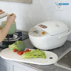 Nồi Cơm Điện Tử Zojirushi NL-AAQ10-CA 1L - Công Nghệ Fuzzy Logic, Sản Xuất Nhật Bản, Bảo Hành 3 Năm, Thiết Kế Sang Trọng
