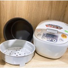 Nồi Cơm Điện Tử Zojirushi NL-AAQ10-CA 1L - Công Nghệ Fuzzy Logic, Sản Xuất Nhật Bản, Bảo Hành 3 Năm, Thiết Kế Sang Trọng