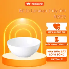 Bát 6 bát tô thủy tinh Luminarc Diwali 18cm, thủy tinh không chì, dùng lò vi sóng, máy rửa bát - N3975 *6