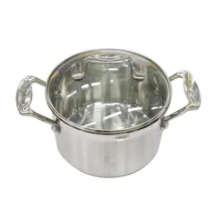 Nồi inox cao cấp 304 Scanpan Impact 18cm - Hàng chính hãng, phù hợp bếp từ, dễ vệ sinh, nắp kính cường lực, an toàn cho sức khỏe.