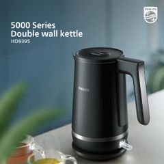 Bình đun nước siêu tốc Philips HD9395 1.7L - Công suất 2200W, An toàn, Thiết kế đẹp, Bảo hành 2 năm