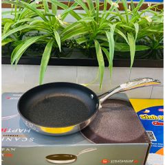Chảo Chống Dính Scanpan HaptiQ 26cm - Chất Lượng Đan Mạch, Dùng Bếp Từ, Bảo Hành 3 Năm, An Toàn Cho Dụng Cụ Kim Loại