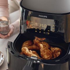Nồi Chiên Không Dầu Philips HD9280/90 6.2L - Công Nghệ Rapid Air, Đa Chức Năng Nấu Ăn, Giữ Dinh Dưỡng, Hàng Chính Hãng