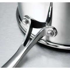 Nồi Inox Scanpan Fusion5 2L/16cm - Đúc Liền 5 Lớp, Dùng Bếp Từ, An Toàn Máy Rửa Bát, Chất Liệu Cao Cấp Chính Hãng