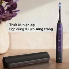 Bàn Chải Điện Philips Sonicare HX9911 Tím - Công Nghệ Sóng Âm & 4 Chế Độ Chăm Sóc Răng Miệng, Giúp Nướu Khỏe Mạnh Và Làm Sạch Sâu