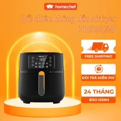 Nồi Chiên Không Dầu Philips HD9285 XXL 7.2L 2000W - Công Nghệ Rapid Air Tiết Kiệm Dầu - Dễ Sử Dụng và Vệ Sinh