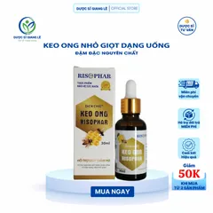 Dịch Chiết Keo Ong Dạng Uống Đậm Đặc - Hỗ Trợ Ho, Đau Họng, Kháng Viêm, Tăng Cường Đề Kháng, An Toàn Cho Trẻ Em Và Phụ Nữ Mang Thai