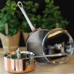 Nồi Quấy Bột Inox Scanpan MaitreD 12cm - Đúc Liền 3 Lớp, Dùng Cho Mọi Loại Bếp, Bền Chắc, Dễ Vệ Sinh, Thiết kế Sang Trọng