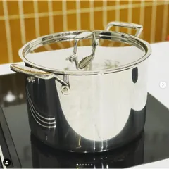 Nồi Inox 5 Lớp Scanpan Fusion 24cm 7.2L Cao Cấp - Chịu Nhiệt Tốt, Dùng Được Trên Mọi Loại Bếp, Dễ Vệ Sinh, Dành Cho Đam Mê Nấu Nướng