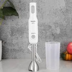 Máy Xay Cầm Tay Philips HR2534 650W - Lưỡi Inox Đa Năng, Xay Sinh Tố, Cháo, Hàng Chính Hãng, Bảo Hành 2 Năm
