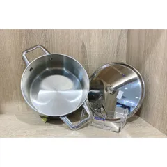 Nồi inox 3 lớp Scanpan Maitre'D 16cm - Đáy liền, dùng bếp từ, máy rửa bát, chất lượng châu Âu, hàng chính hãng