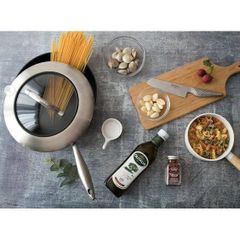 Chảo Chống Dính Liền Khối Scanpan CTX 28cm - 7 Lớp Đúc Sang Trọng Dùng Bếp Từ, An Toàn Chống Dính PFOA - Bảo Hành 3 Năm
