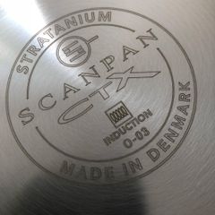 Chảo Chống Dính Liền Khối Scanpan CTX 28cm - 7 Lớp Đúc Sang Trọng Dùng Bếp Từ, An Toàn Chống Dính PFOA - Bảo Hành 3 Năm