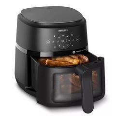 Nồi Chiên Không Dầu Philips 4.2L NA220 - Chiên 0.6kg Thực Phẩm, 13 Chức Năng Nấu, Bảo Hành 2 Năm, Hàng Chính Hãng