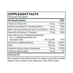 Viên Uống Thorne Basic B Complex Vitamin B Hỗ Trợ Tuần Hoàn Máu Não (Hộp 60 viên) - YoungFit