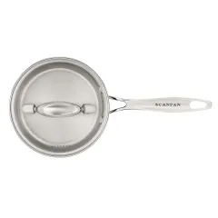 Nồi inox 304 Scanpan Impact 1.8L 16cm - Được thiết kế cho bếp từ, máy rửa bát, truyền nhiệt nhanh, chống xước, an toàn và hiện đại