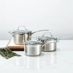 Nồi inox 304 Scanpan Impact 1.8L 16cm - Được thiết kế cho bếp từ, máy rửa bát, truyền nhiệt nhanh, chống xước, an toàn và hiện đại