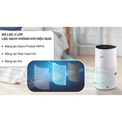 Máy Lọc Không Khí Philips AC1715 - Diện Tích 78m2, Kết Nối Wifi, Bộ Lọc HEPA 99.97%, Bảo Hành 2 Năm - Thiết Bị Gia Dụng Chính Hãng