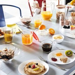 Bộ 6 Đĩa Thủy Tinh Luminarc Diwali 19cm N3603*6 - Chịu Sốc Nhiệt, An Toàn Dùng Lò Vi Sóng và Máy Rửa Bát