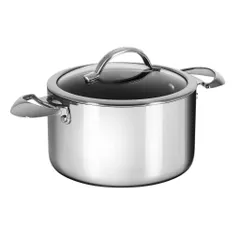 Nồi chống dính cao cấp Scanpan HaptiQ 3.5L - 20cm, chất lượng Đan Mạch, lớp chống dính STRATANIUM+ an toàn cho bếp từ, bảo hành 3 năm