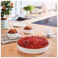 Khay Nướng Thủy Tinh Luminarc Smart Cuisine Trianon 26cm - Chịu Nhiệt Tốt, Dùng Lò Nướng, Lò Vi Sóng, An Toàn Cho Sức Khỏe
