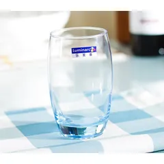 Bộ 6 cốc uống nước thủy tinh Luminarc 350ml - An toàn, chống xước, bền màu, thiết kế hiện đại, lý tưởng cho không gian bếp