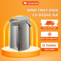 Bình thủy điện Zojirushi CV-DSQ40-XA 4L - 720W, Chế độ giữ nhiệt thông minh, Sang trọng và Tiết kiệm điện, Sản xuất Nhật Bản