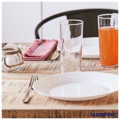 Bộ 6 Đĩa Thủy Tinh Luminarc Harena Sâu Lòng 23cm - An Toàn Lò Vi Sóng, Tiện Ích Cho Nhà Bếp, Hàng Chính Hãng