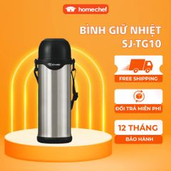 Bình Giữ Nhiệt Zojirushi 1L SJ-TG10-XA - Giữ Nóng Lạnh Tối Ưu, Bảo Hành 1 Năm, Dành Cho Du Lịch và Thể Thao