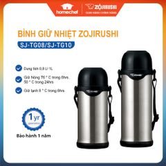 Bình Giữ Nhiệt Zojirushi 1L SJ-TG10-XA - Giữ Nóng Lạnh Tối Ưu, Bảo Hành 1 Năm, Dành Cho Du Lịch và Thể Thao