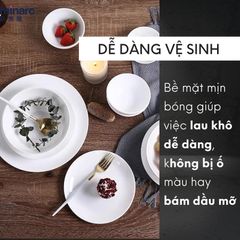 Bộ Bát Đĩa Thủy Tinh Luminarc Harena 12 Món - An Toàn Với Lò Vi Sóng, Bền Bỉ, Chống Xước - Quà Tặng Thực Dụng