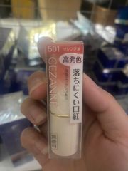 Son Lì Không Chì Cezanne Lasting Lip Color N Màu 501, 102, 302 - Son Dưỡng Môi Tươi Tắn, Quyến Rũ, Lâu Trôi, Hàng Nhật Xách Tay