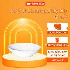 Set 4 Đĩa Chấm Thủy Tinh Luminarc 11cm - An Toàn, Chịu Nhiệt, Dùng Lò Vi Sóng, Không Chì, Hàng Chính Hãng