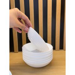 Set 4 Đĩa Chấm Thủy Tinh Luminarc 11cm - An Toàn, Chịu Nhiệt, Dùng Lò Vi Sóng, Không Chì, Hàng Chính Hãng