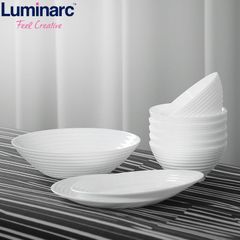 Bát Ăn Cơm Thủy Tinh Luminarc Harena 12cm - Bền, An Toàn Vi Sóng, Thiết Kế Pháp Sang Trọng, Hàng Chính Hãng